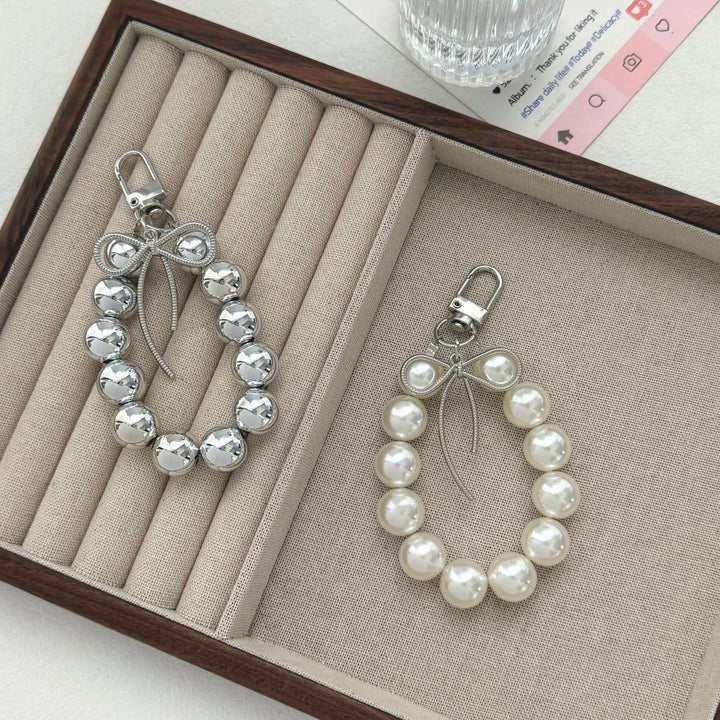 Elegant Beaded Charm Keychain Stornfield