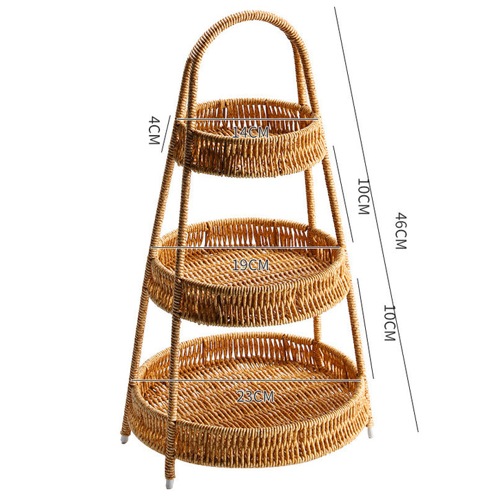 Handcrafted Wicker Storage Basket Stornfield
