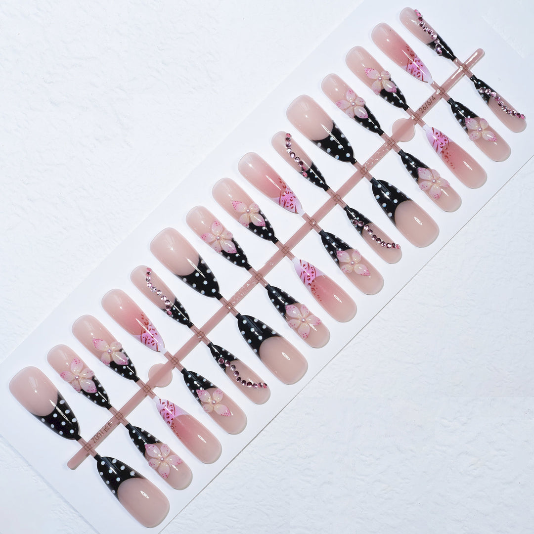 Premium Nail Stickers with Floral Patterns Stornfield