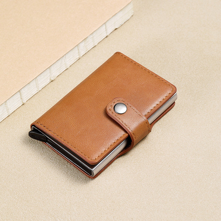 RFID-Blocking Leather Cardholder Stornfield