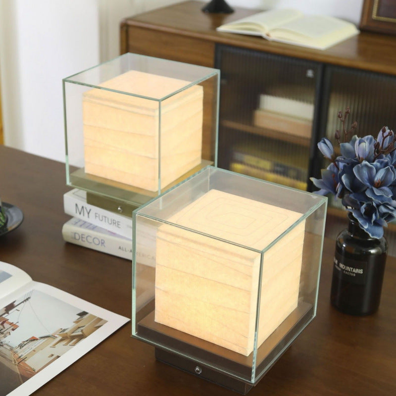 Minimalist Square Table Lamp