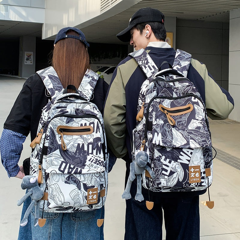 Fashionable Patterned Backpack Stornfield