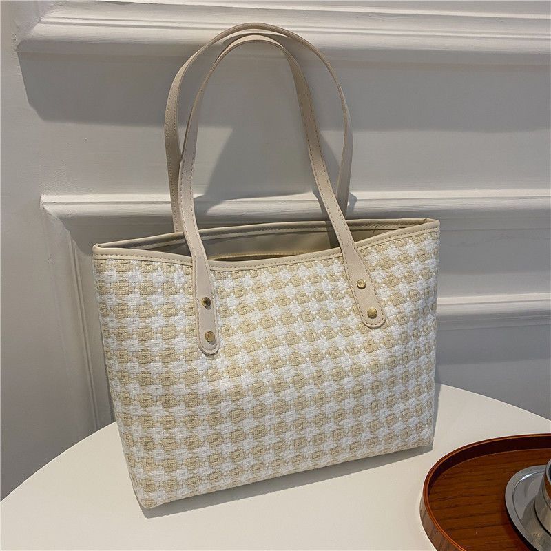 Decorative Woven Tote Bag Stornfield