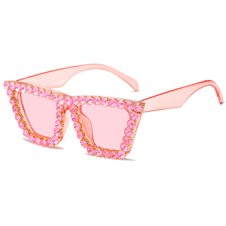 Women's extravagant sunglasses with glittering frame Stornfield