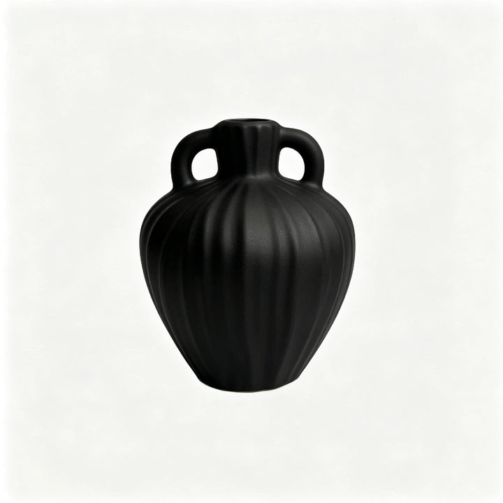Textured Ribbed Decorative Vase Stornfeild