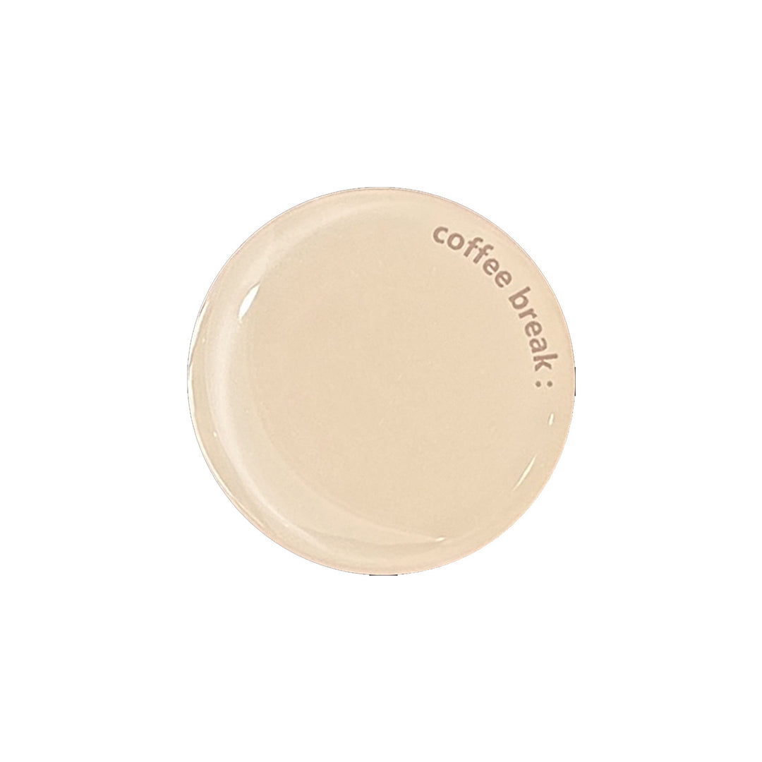 Decorative ceramic coaster with the inscription Stornfield