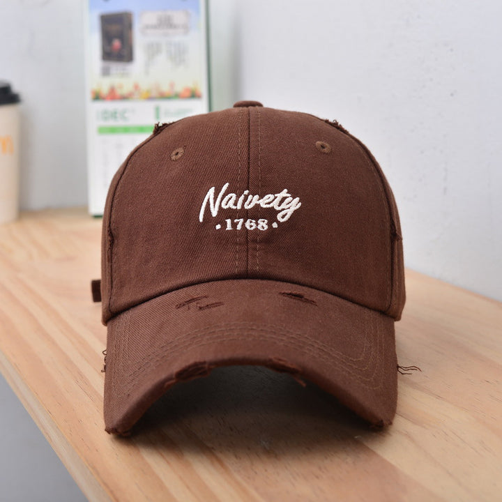 Men's Distressed Vintage Cotton Baseball Cap Stornfield
