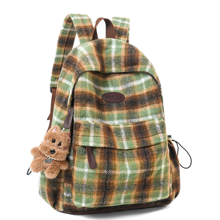 Cozy Patterned School Backpack Stornfield