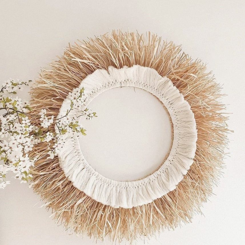 Decorative wall mirror in sunray design Stornfield