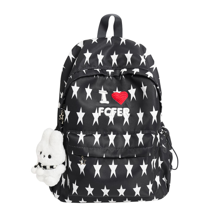 Casual Star-Patterned Backpack Stornfield