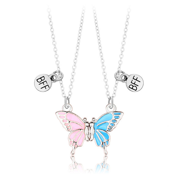 Butterfly Pendant Friendship Necklace Stornfield