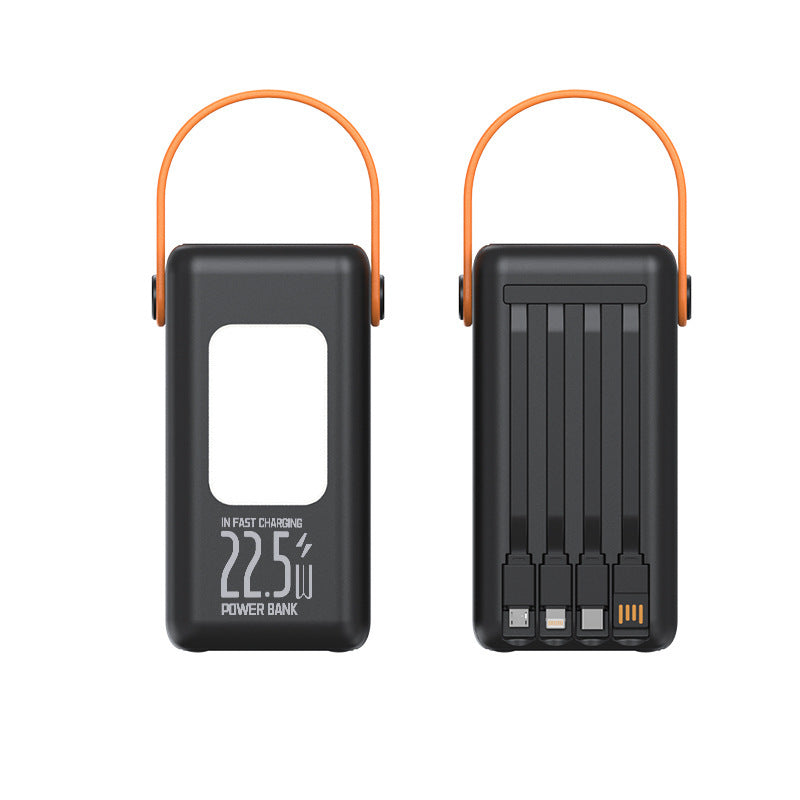 Portable power bank with fast charging function and integrated carrying handle Stornfield