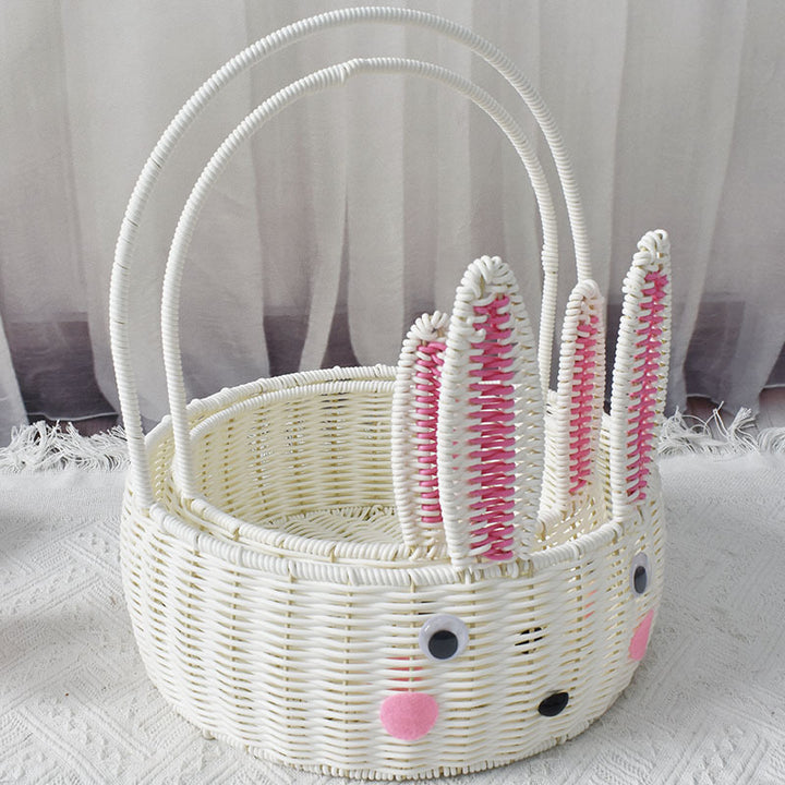 Bunny-Shaped Decorative Storage Basket Stornfield
