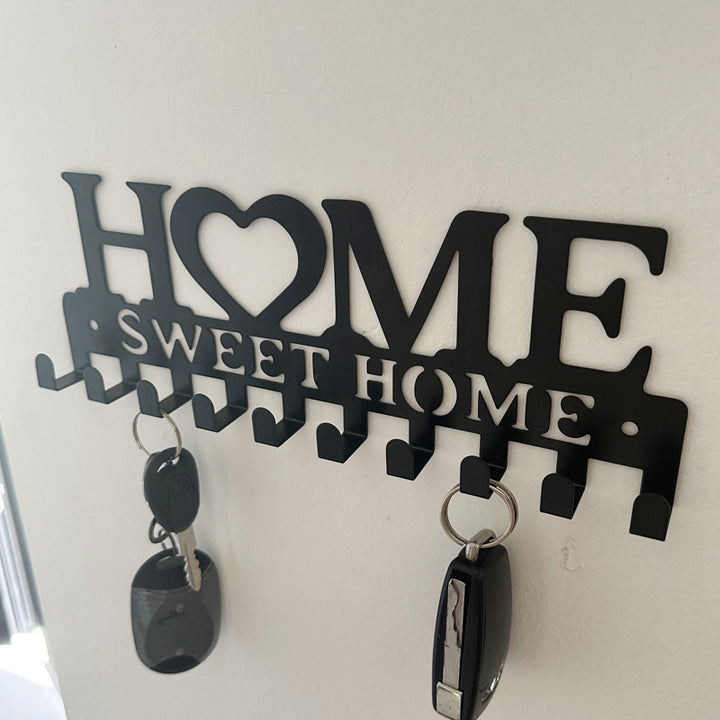 Wall coat rack with heart motif Stornfield