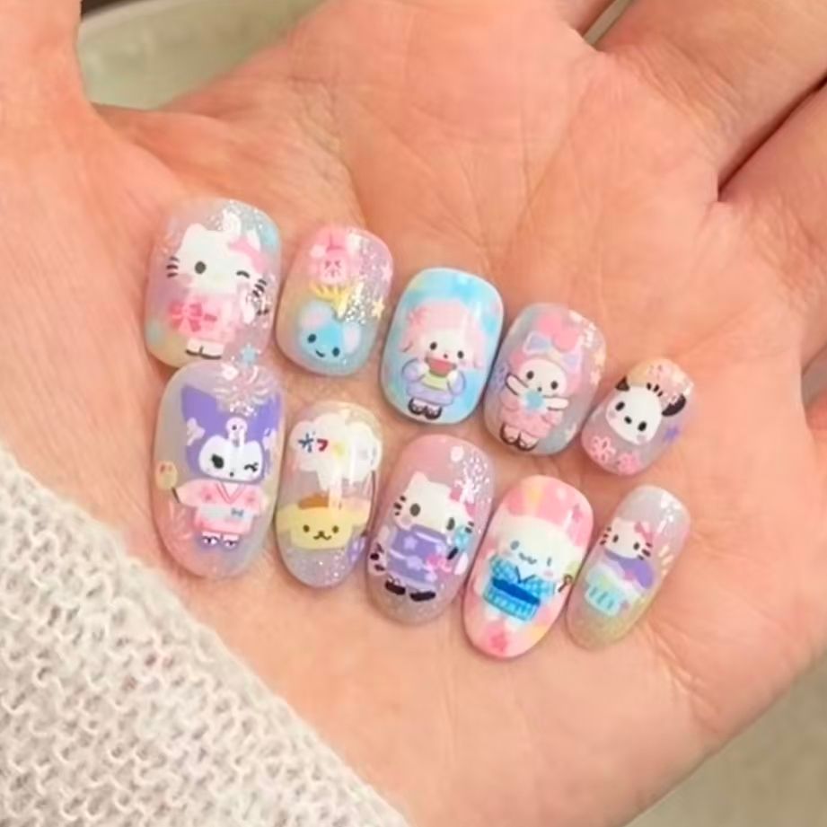 Artistic Ombre Glitter Nail Art Set Stornfield