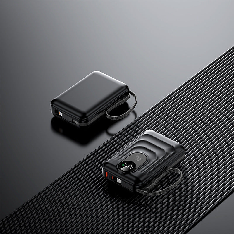 Portable power bank with fast wireless charging function and digital display Stornfield