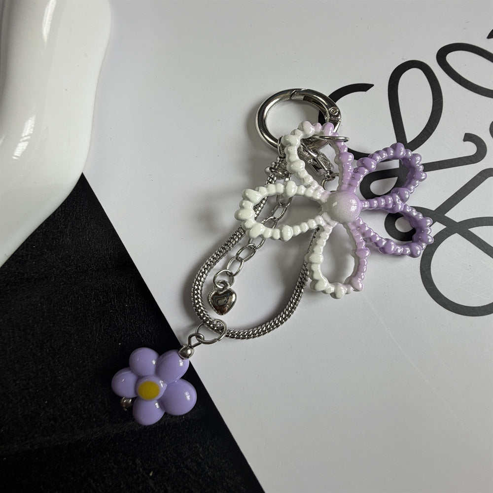 Decorative Flower Charm Keychain Stornfield