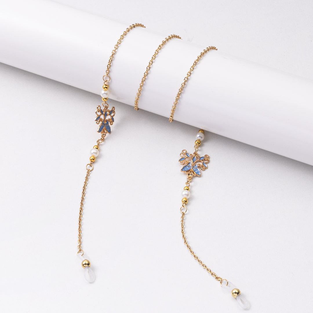 Delicate Floral Eyewear Chain Stornfield