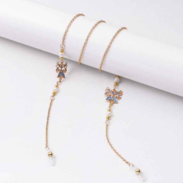 Delicate Floral Eyewear Chain Stornfield
