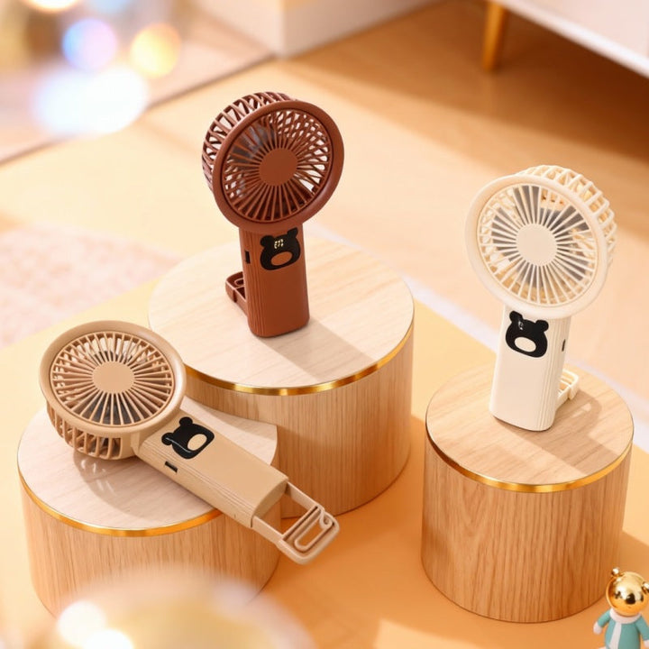 Women's Portable Mini Fan with Clamp System Stornfield