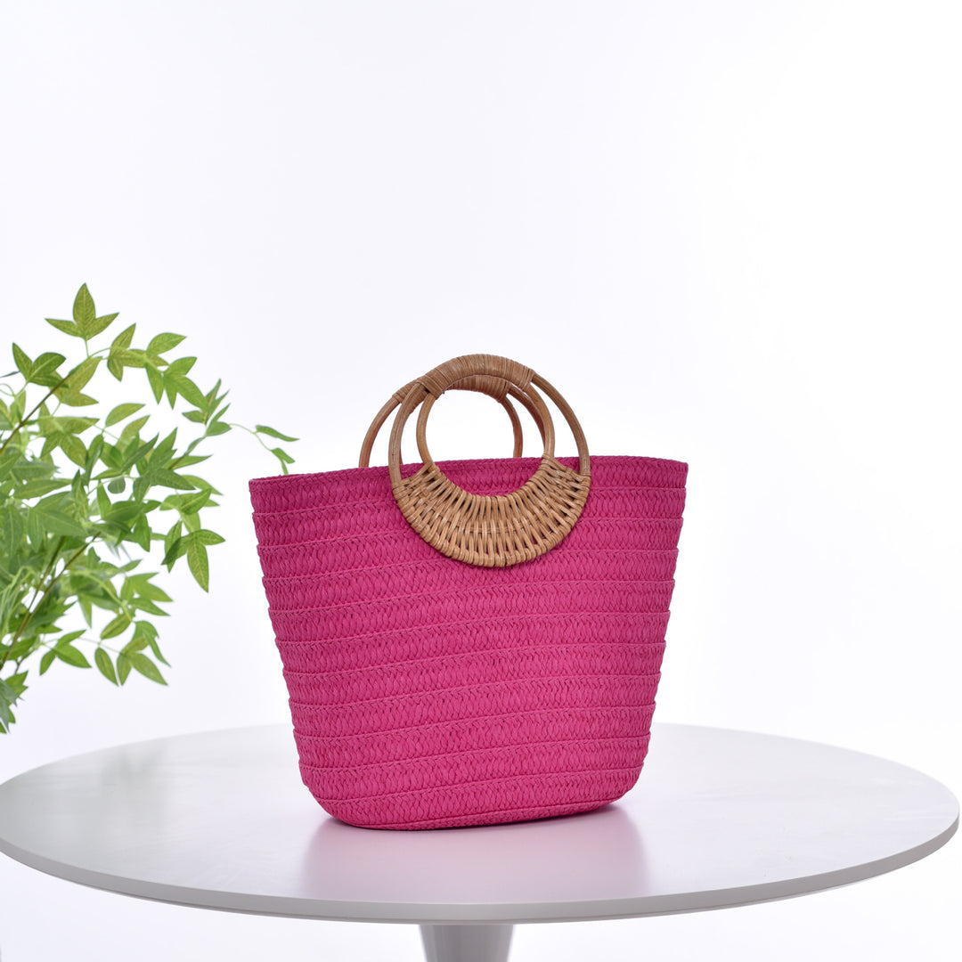 Handbag with Braided Handle Stornfield