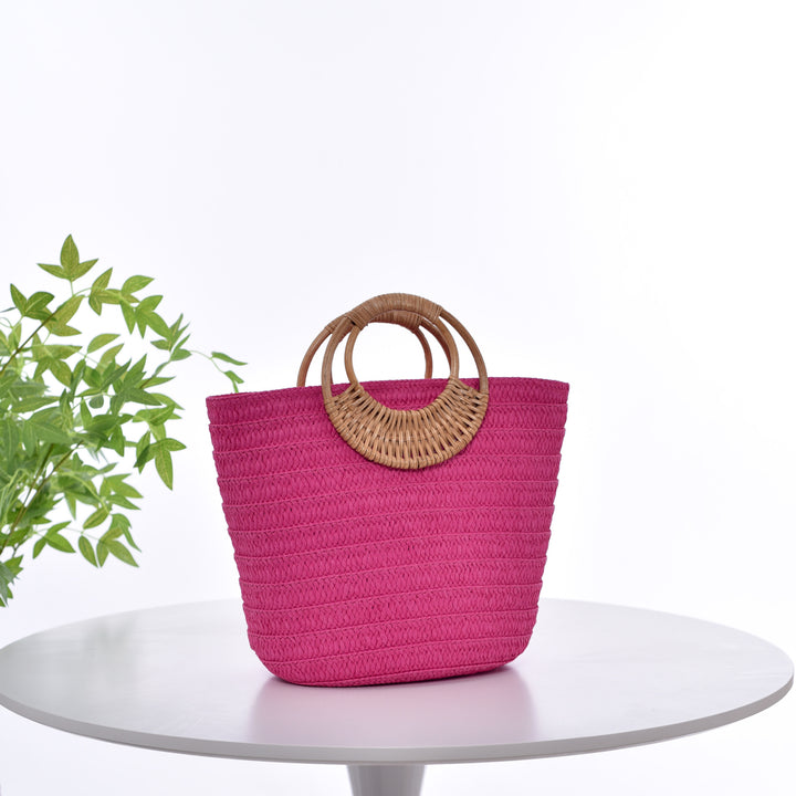 Handbag with Braided Handle Stornfield