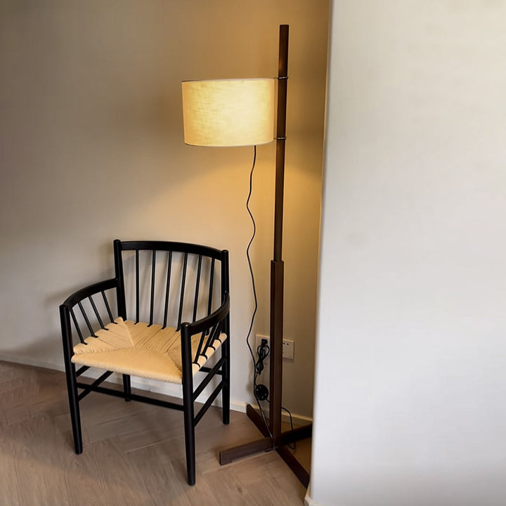 Modern Minimalist Floor Lamp with Adjustable Shade