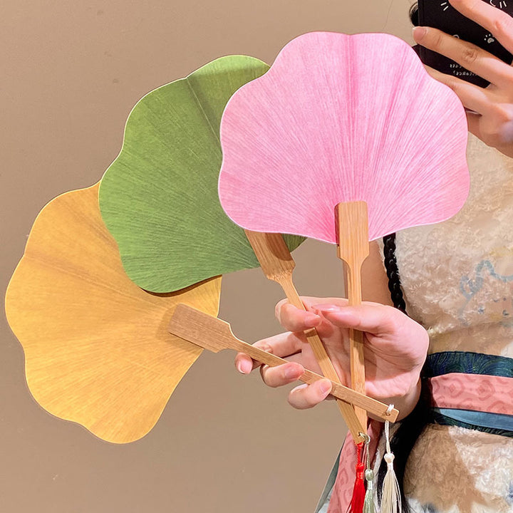 Hand fan with elegant cherry blossom pattern Stornfield