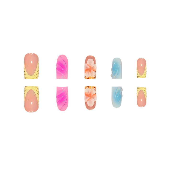 Floral Art Press-On Nails Stornfield
