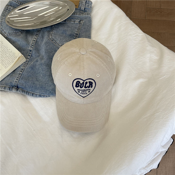 Women's Textured Corduroy Baseball Cap Stornfield