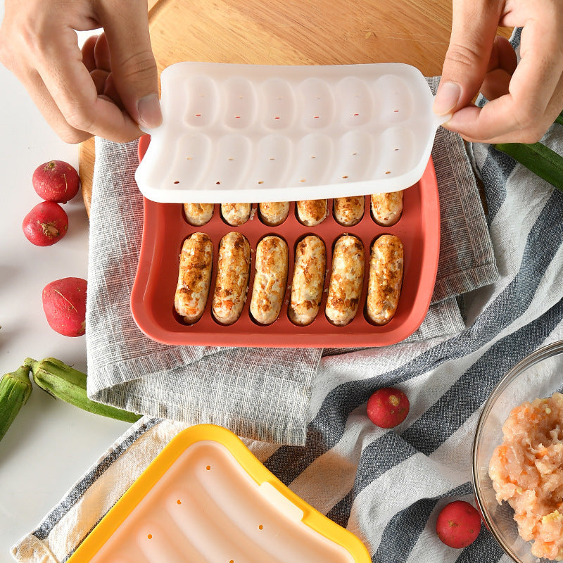 Silicone ice cube mold with integrated cooling design Stornfield