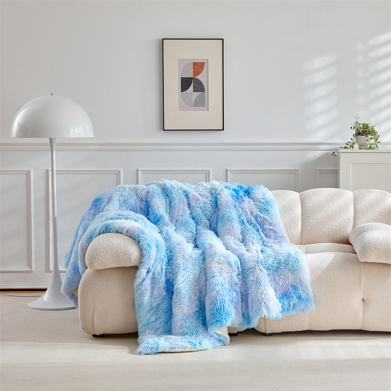Women Luxury and Soft Faux Fur Blanket Stornfield