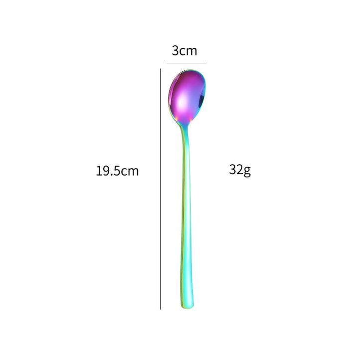 More elegant and ergonomic dessert spoon made of high-quality stainless steel Stornfield