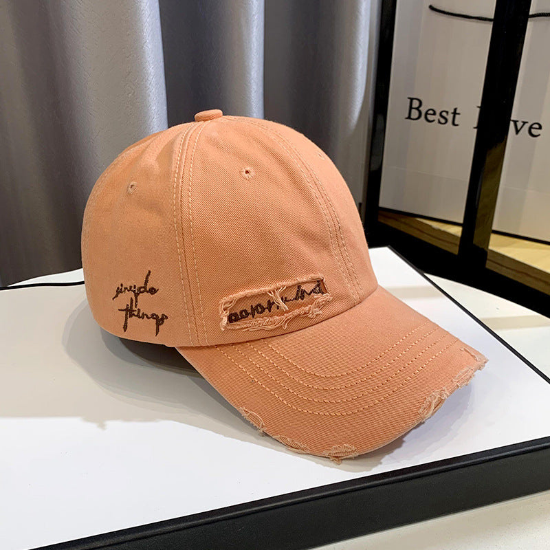 Unisex Distressed Graphic Baseball Hat Stornfield
