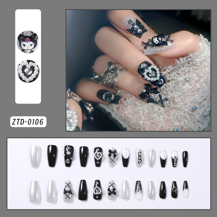 Themed Decorative Press-On Nail Set Stornfield