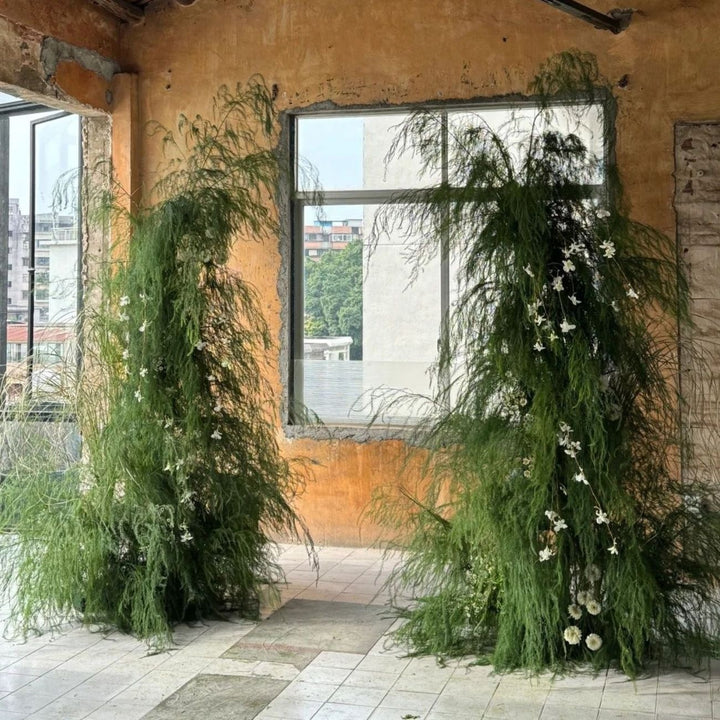 Lush Botanical Hanging Fern Decoration