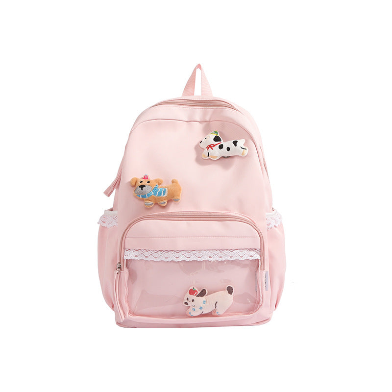 Cute Animal-Themed Embroidered Backpack Stornfield