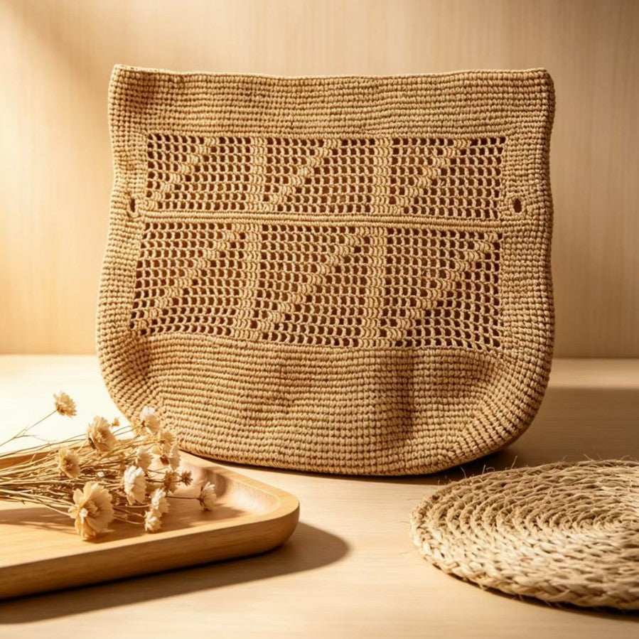 Hand-knotted shoulder bag Stornfield