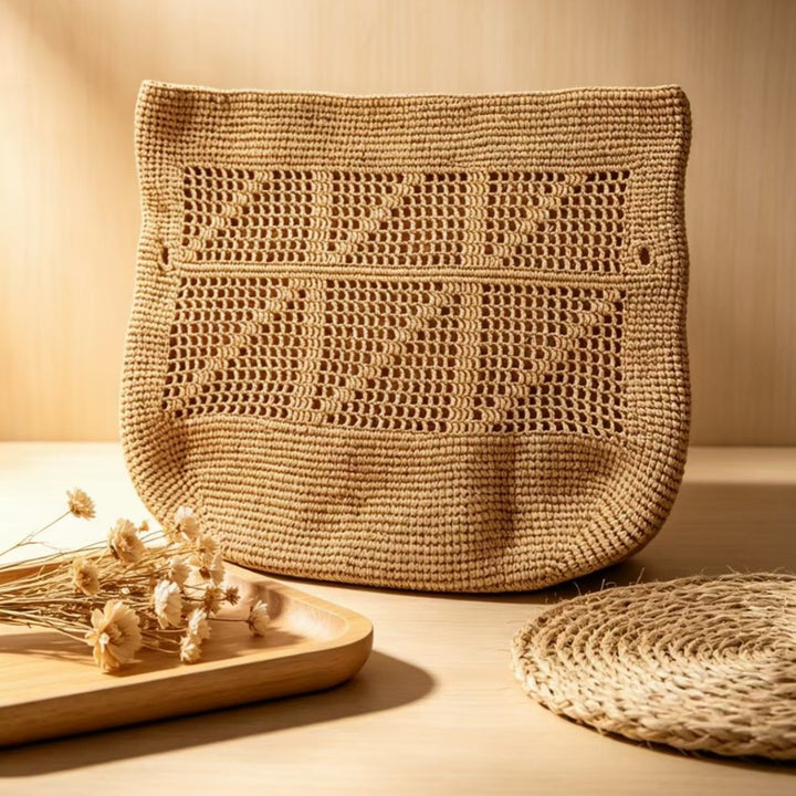 Hand-knotted shoulder bag Stornfield