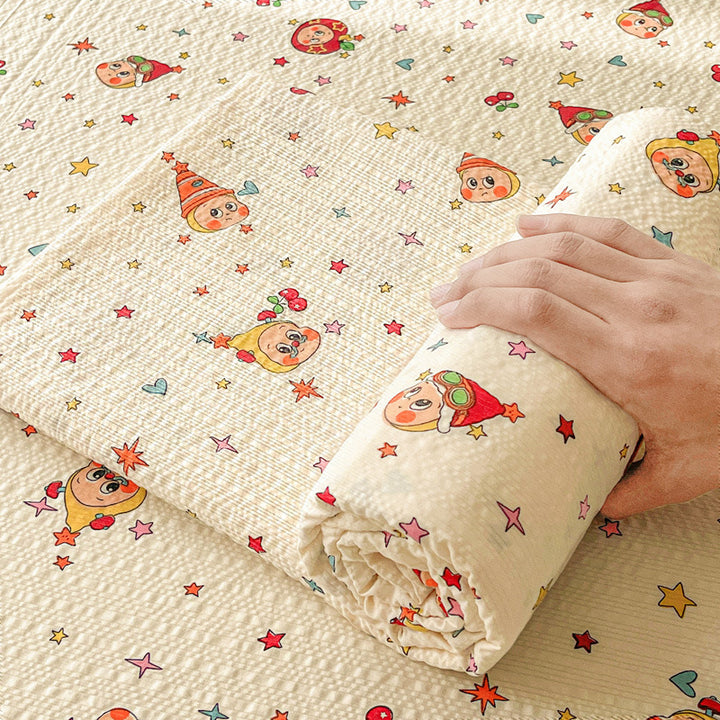 Reversible Playful Baby Quilt