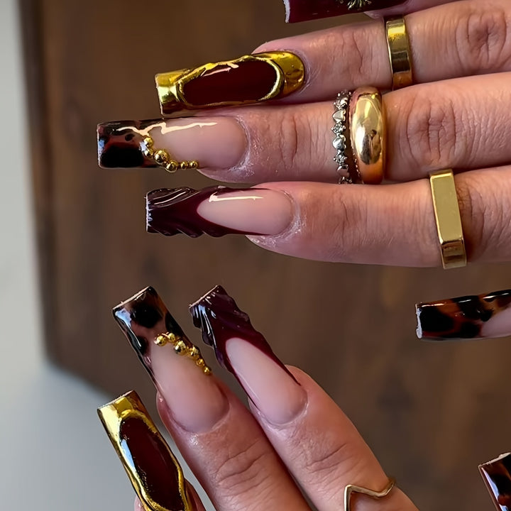 Glamorous Stiletto Press-On Nail Art Set Stornfield