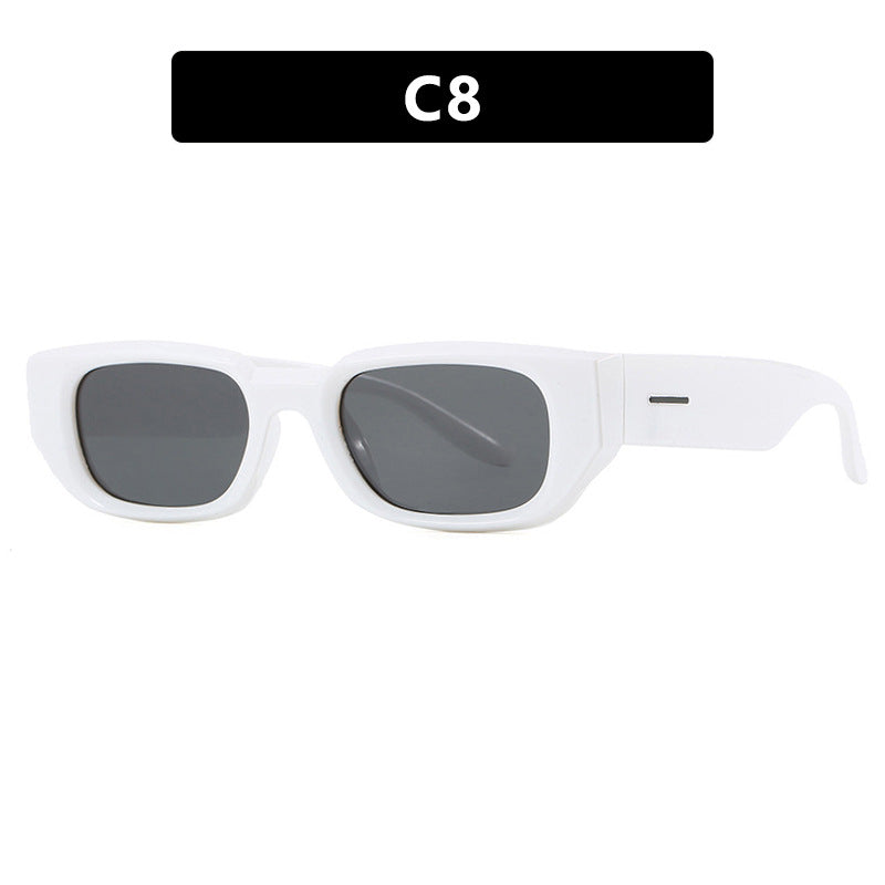 Women's fashionable sunglasses with innovative, transparent frame and polarized lenses Stornfield