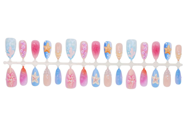 Nail art set with maritime and creative designs Stornfield