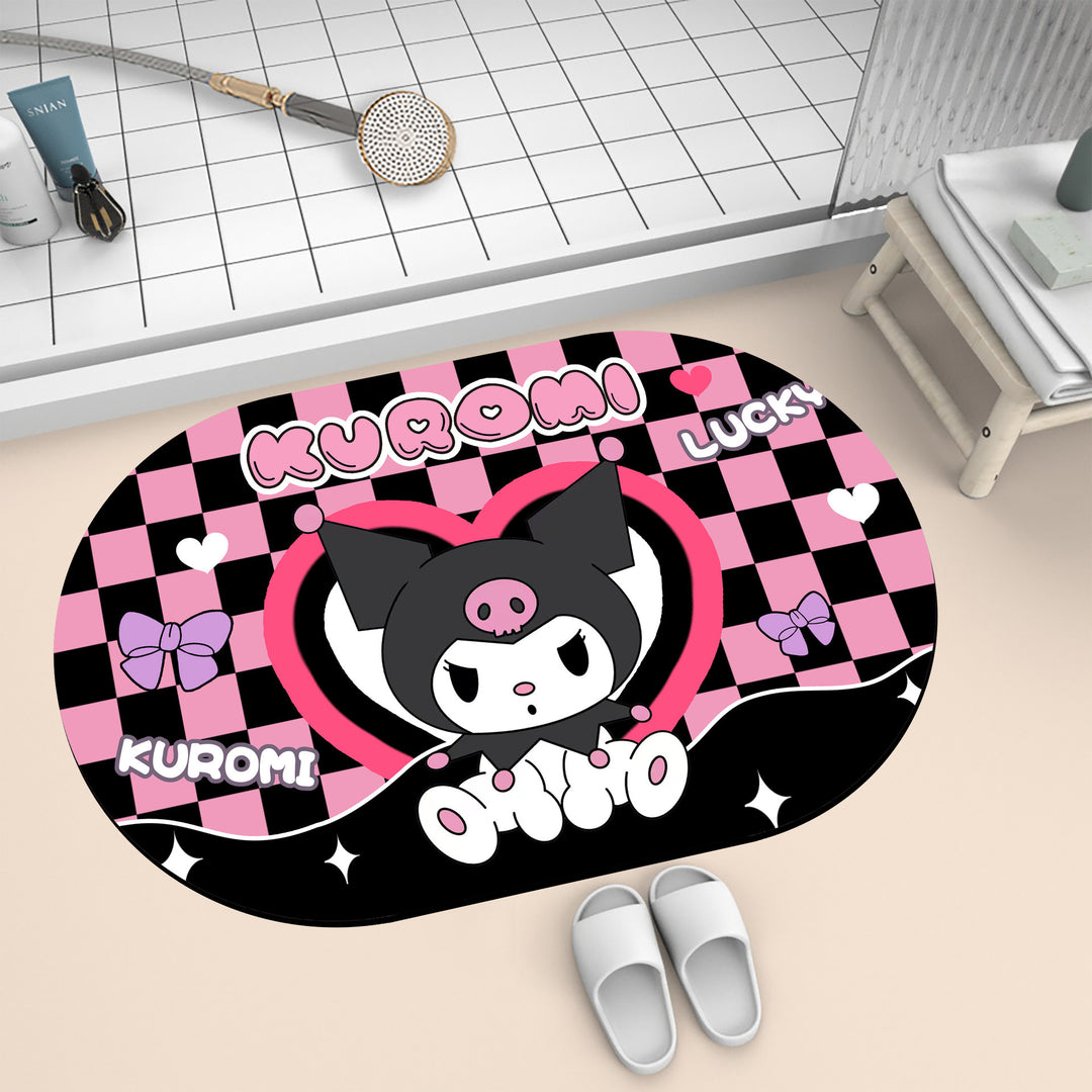 Cartoon Character Bath Mat