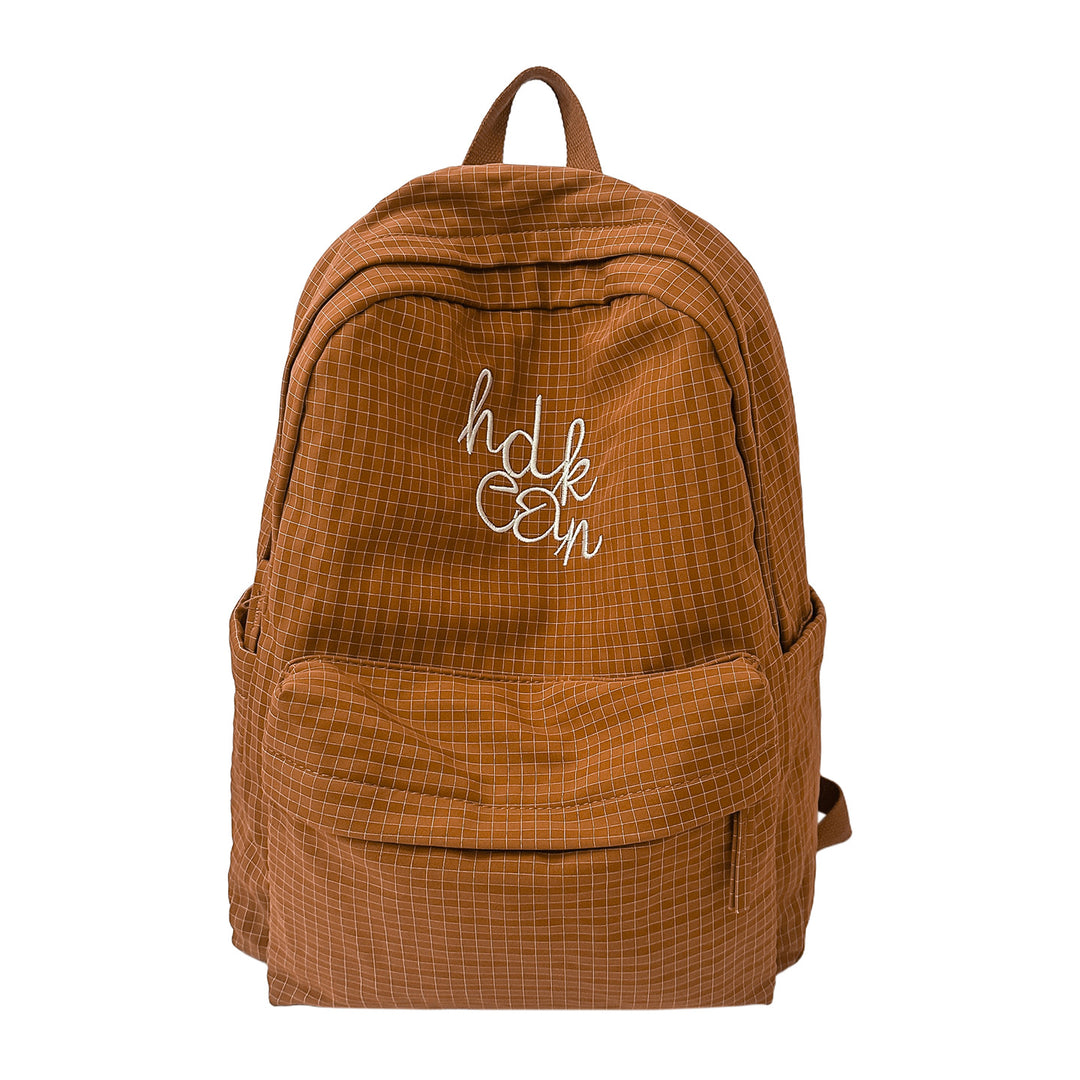 Casual Checked Patterned Backpack Stornfield