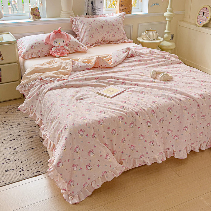 Playful Patterned Throw Blanket