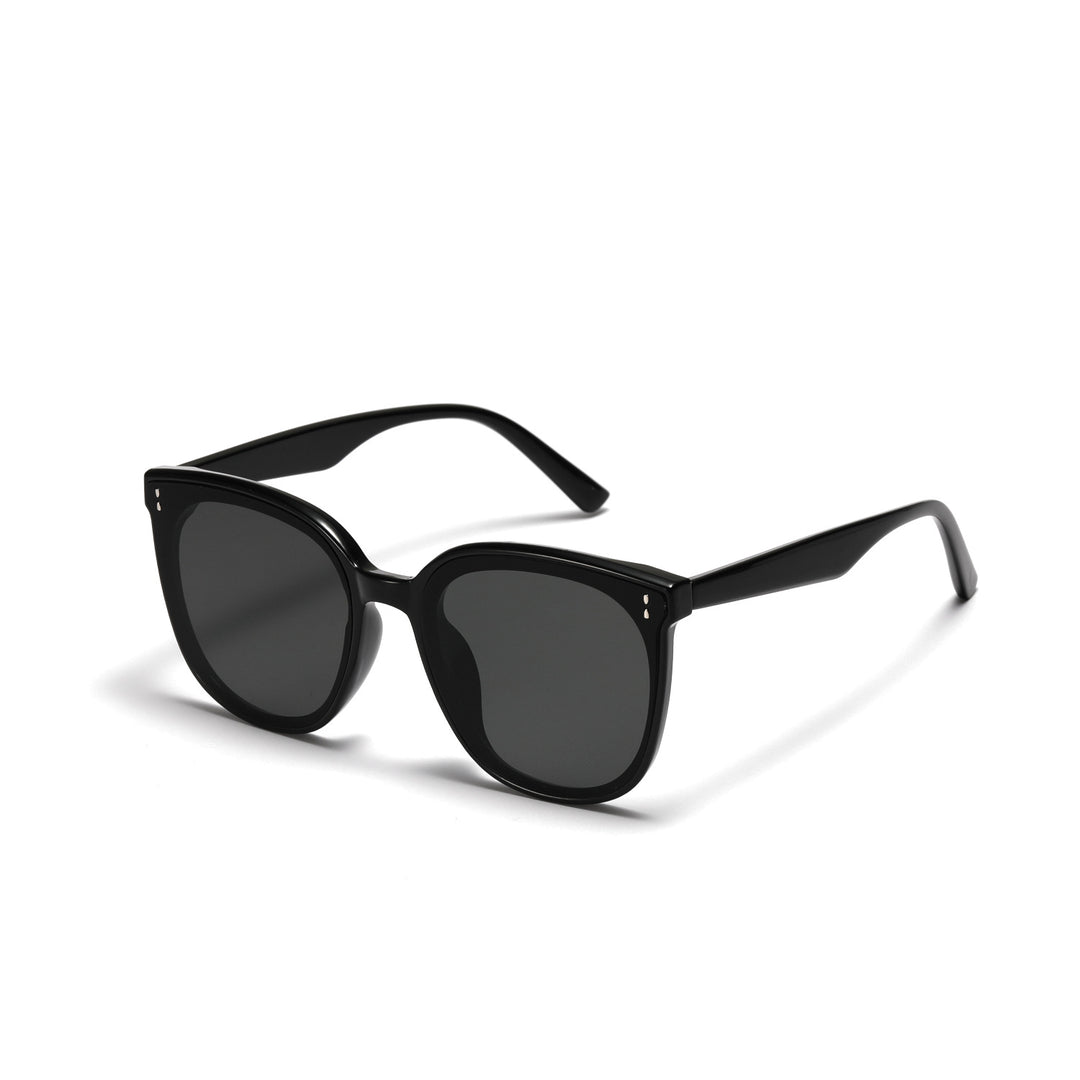 Women’s fashionable square sunglasses with high-quality transparent frame Stornfield