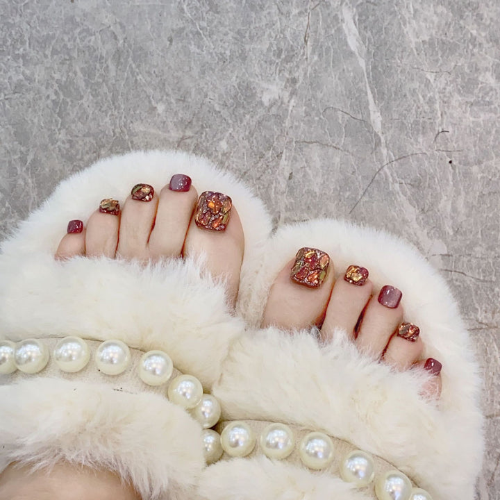 Cozy Faux Fur Slide Sandals Stornfield