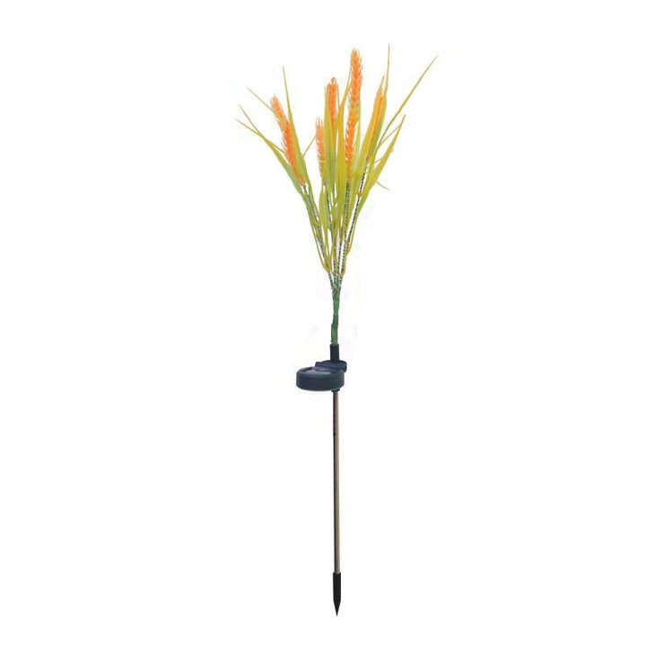 LED Illuminated Realistic Wheat Grass Garden Stake Lights Decorative Landscape Clusters Stornfield