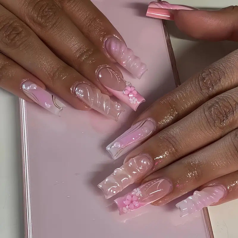 Artistic Floral Nail Enhancements Stornfield 1787977866